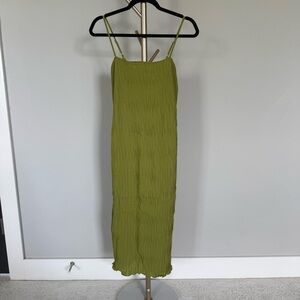 The Workshop Green Midi Cocktail Dress